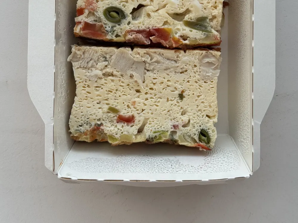 Омлет с овощами